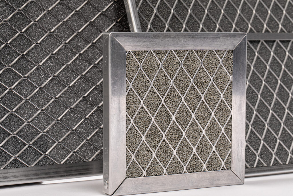 thumbnail interactive-video image 1 of Universal Air Filter FF-5 Quadrafoam Green Air Filter 9.75 X 15.625 X 0.43 1 of 5