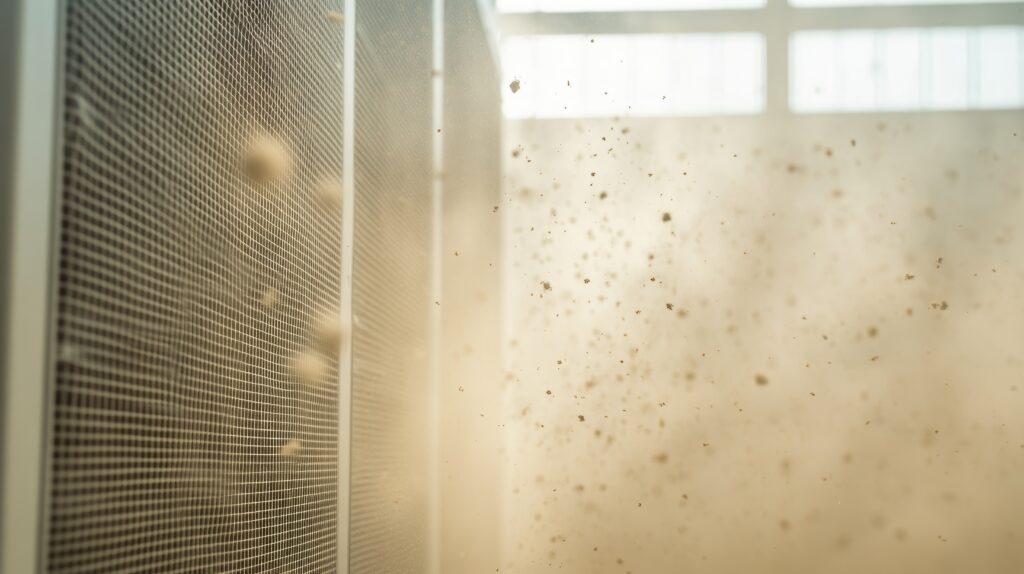 cotton-seed debris
